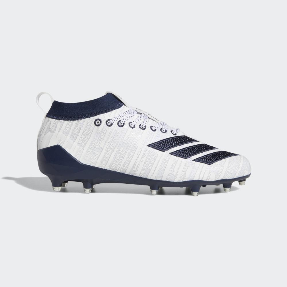 Adidas Men's adizero 8.0 Football Boots White/Navy Ireland EE7977